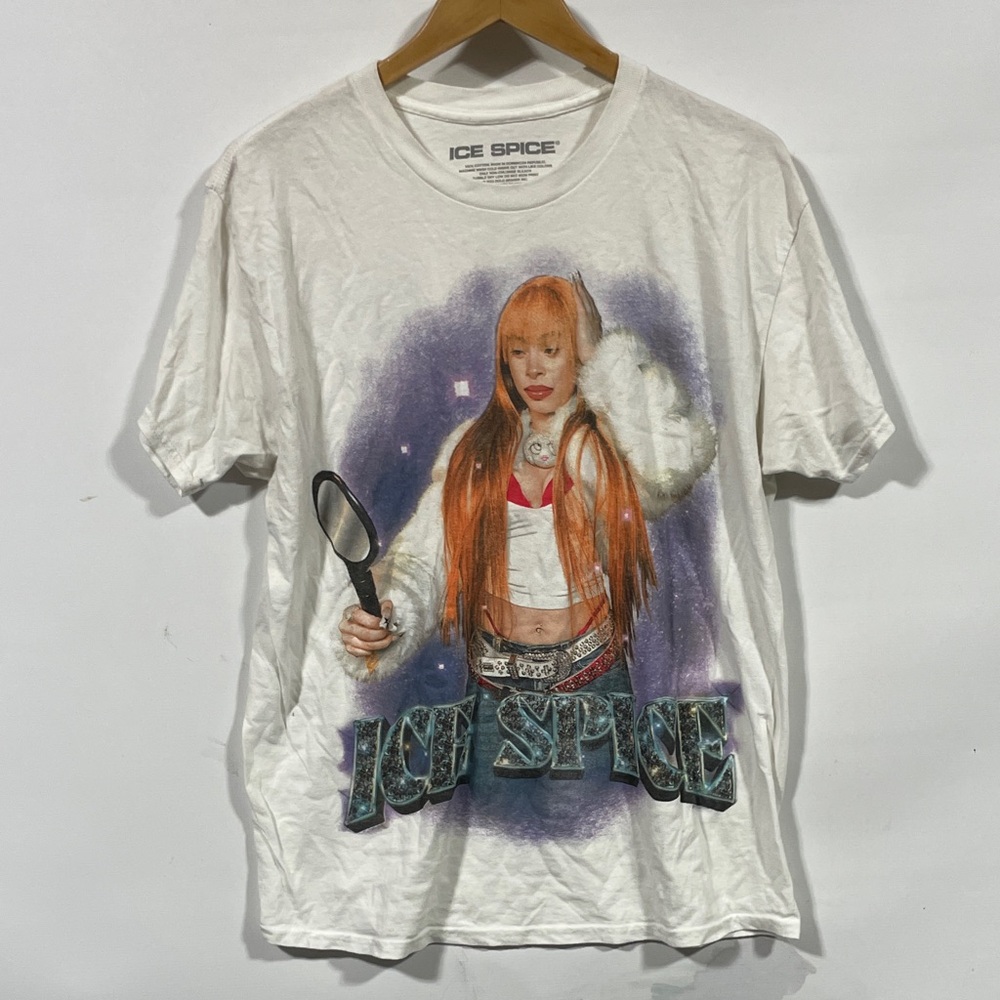 Ice spice Graphic rap T-Shirt - White